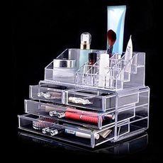 Boite Acrylique De Maquillage et Bijoux Avec 4 Tiroirs au meilleur prix au Maroc