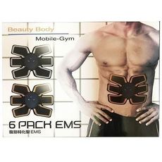6 Pack EMS autocollants pour muscles abdominaux EMS Beauty Body Mobile Gym au meilleur prix au Maroc