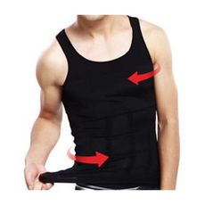 Débardeur Slim'N Lift Homme - Noir au meilleur prix au Maroc