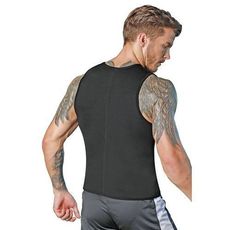 Gilet Minceur Perte Poids pour Homme en Néoprène Noir - Effet Sauna au meilleur prix au Maroc