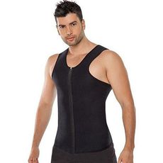Shaper Homme Sport Fitness Gilet de Sudation Minceur Débardeur Néoprène Hot Top Fermeture À Glissière au meilleur prix au Maroc