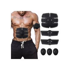 Smart Ceinture Musculation Electro Stimulation EMS pour Abdominaux, Biceps, Triceps, Cuisses, Dos, Épaules. au meilleur prix au Maroc