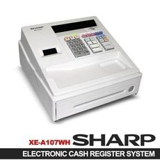 Caisse Originale Enregistreuse  avec écran LED XE-A107-Wh - Tiroir sécurisé 4 compartiments à billets et 5 compartiments à pièces au meilleur prix au Maroc