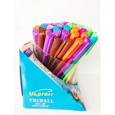 Stylo FIFTY Ulpress - Six couleurs - Présentoir 1/60 au meilleur prix au Maroc