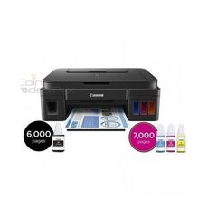 CANON IMPRIMANTE ECONOMIQUE COULEUR MULTIFONCTION 3EN1 PIXMA G2400  AVEC DES RESERVOIRS INTEGRES D'ENCRE 6000 PAGES NOIRES 7000 PAGES COULEURS au meilleur prix au Maroc
