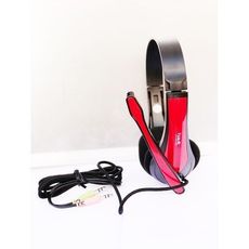 Casque HV-H2105D Stéréo Musique Oreillette Filaire Pilote Prise Male Jack 3.5mm - Rouge\Noir au meilleur prix au Maroc