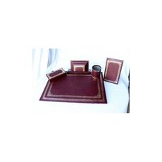 ENSEMBLE BUREAU SOUSMAIN ET ACCESSOIRES EN SIMILI CUIR au meilleur prix au Maroc
