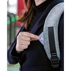 Sac à dos Anti Vol - Avec Port USB Pour PowerBank Multifonctions (à port USB) Gris au meilleur prix au Maroc