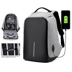 Sac à Dos d’Affaires Anti-Vol pour Ordinateur Portable Appareil Photo Voyage Collège Loisirs Avec Port de Charge USB pour Homme Femme au meilleur prix au Maroc