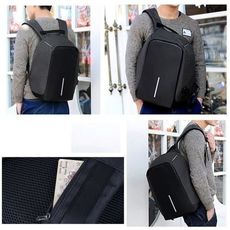 Sac à dos anti-vol Ordinateur Portable 17 Pouces Sac Hommes Femmes avec chargeur USB intégré - Noir au meilleur prix au Maroc