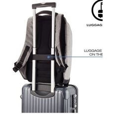 Sac à dos Anti Vol Multifonctions (à port USB) Gris au meilleur prix au Maroc