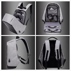 Sac à Dos d’Affaires Anti-Vol pour Ordinateur Portable Appareil Photo Voyage Collège Loisirs Avec Port de Charge USB pour Homme Femme au meilleur prix au Maroc