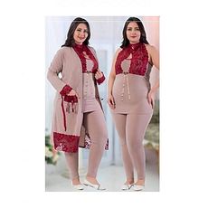 Jenika Pyjama de Nuit 3 pièce - Multi-Couleur au meilleur prix au Maroc