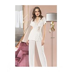 angel's story Ensemble de pyjama Femme - Blanc au meilleur prix au Maroc