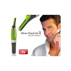 Microtouch Mini Portable Tondeuse Micro Touch Max Nez Oreille Sourcil avec Eclairage Intégré au meilleur prix au Maroc