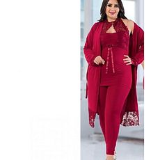 Jenika Pyjama de Nuit 3 pièce - Multi-Couleur au meilleur prix au Maroc