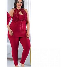 Jenika Pyjama de Nuit 3 pièce - Multi-Couleur au meilleur prix au Maroc