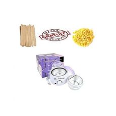 PRO-WAX 100 Machine Professionnel Chauffe-Cire pour Épilateur - 100g cire ITALWAX + spatules en bois OFFRET au meilleur prix au Maroc