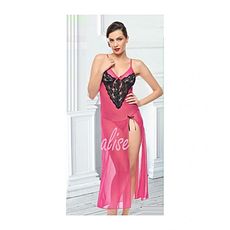 Ruselin Chemise De Nuit + String - Multi-Couleur au meilleur prix au Maroc