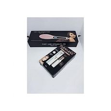 Flawless Pack 2X1 : Brosse Lissante Chauffante Réglable Hair Straightener Céramique + rasoir d'épilateur visage de femmes portative au meilleur prix au Maroc