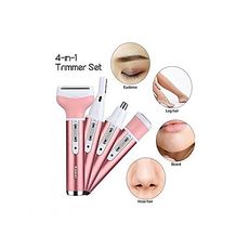 KEMEI KM-6637 4 en 1 Rechargeable Femmes Corps Rasoir au meilleur prix au Maroc