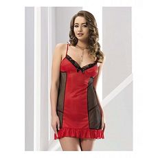Primoda Chemise De Nuit + String - Rouge au meilleur prix au Maroc