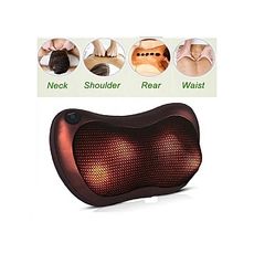 As Seen On TV Portable Masseur Oreiller Électrique Infrarouge Chauffage Pétrissage Cou Épaule Retour Corps au meilleur prix au Maroc