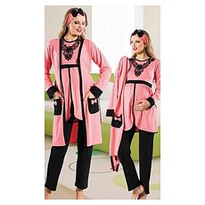 Jenika Pyjama de Nuit 3 pièce - Multi-Couleur au meilleur prix au Maroc