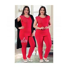 Jenika Pyjama de Nuit 3 pièce - Multi-Couleur au meilleur prix au Maroc