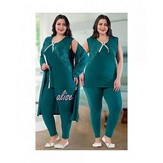 Jenika Pyjama de Nuit 3 pièce - Multi-Couleur au meilleur prix au Maroc