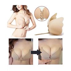 Freebra Soutien-gorge de Silicone invisible Autoadhésifs Push-up- sans bratelles - Beige au meilleur prix au Maroc