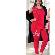 Jenika Pyjama de Nuit 3 pièce - Multi-Couleur au meilleur prix au Maroc