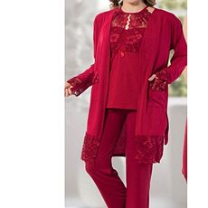 Jenika Pyjama de Nuit 3 pièce - Multi-Couleur au meilleur prix au Maroc