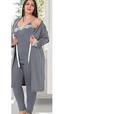 Jenika Pyjama de Nuit 3 pièce - Multi-Couleur au meilleur prix au Maroc