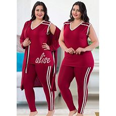 Jenika Pyjama de Nuit 3 pièce - Multi-Couleur au meilleur prix au Maroc