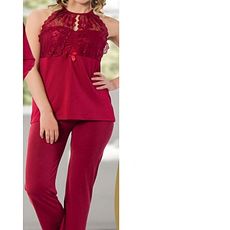 Jenika Pyjama de Nuit 3 pièce - Multi-Couleur au meilleur prix au Maroc