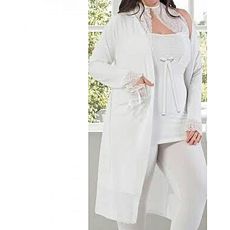 Jenika Pyjama de Nuit 3 pièce - Blanc au meilleur prix au Maroc