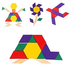 175 piecé de puzzle géométriques au meilleur prix au Maroc