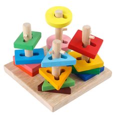 Petite Empileur géométrique au meilleur prix au Maroc