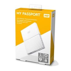 HDD Externe 1To  My Passport 2.5" USB 3.0 - Blanc au meilleur prix au Maroc