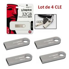 4 CLE USB 32G au meilleur prix au Maroc