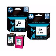 Original Cartouche HP 122 NOIR + COULEUR au meilleur prix au Maroc