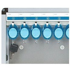 Armoire à clés, 24 crochets de clés avec serrures au meilleur prix au Maroc