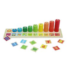 Comptage Maths perles Jouet Éducatif d'apprentissage Abaque en bois au meilleur prix au Maroc