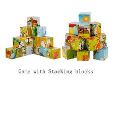 Puzzle 3D en bois - 2x2 au meilleur prix au Maroc