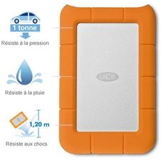 RUGGED Mini 1 To ( 3.0 ) résiste à la pluie et la pression offrant une protection supplémentaire au meilleur prix au Maroc