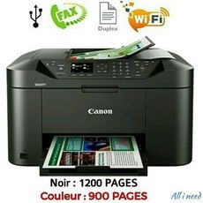 CANON IMPRIMANTE 4EN1 CANON MAXIFY MB2040  WIFI  RECTO-VERSO 1200P NOIR 900P COULEUR au meilleur prix au Maroc