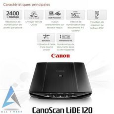 Scanner LiDE 120 au meilleur prix au Maroc