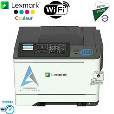 LEXMARK IMPRIMANTE LASER COULEUR A4 WIFI RESEAU RECTO VERSO AUTOMATIQUE USB ECRAN LCD 2.4 33PPM C2535DW au meilleur prix au Maroc
