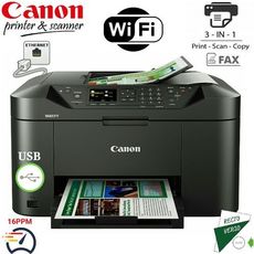 CANON MULTIFONCTION COULEUR WI-FI FAX RECTO VERSO USB JET D'ENCRE 4EN1 MAXIFY MB2040  1200P NOIR  900 P COULEUR au meilleur prix au Maroc